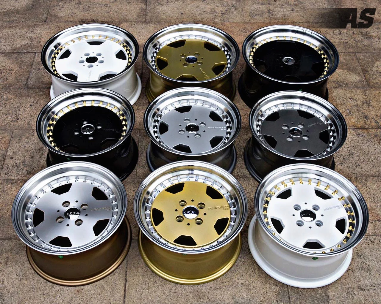 17''  AS-AMG PERFORMA M/ BLOCK 4/100 & 5/100 WHEELS - Image 12
