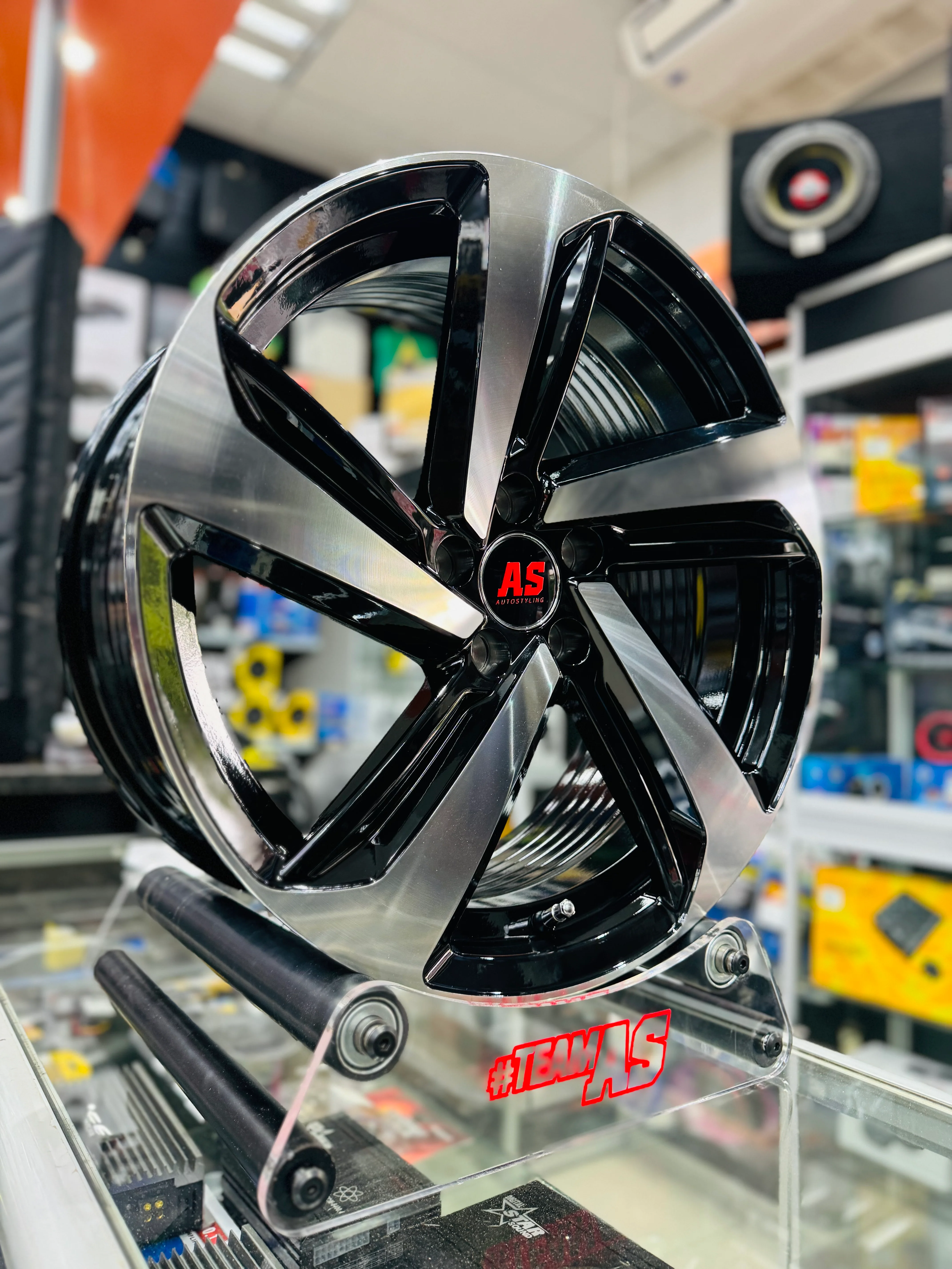 17” AS- GTI 5/100 BLACK MACHINE FACE - Image 3