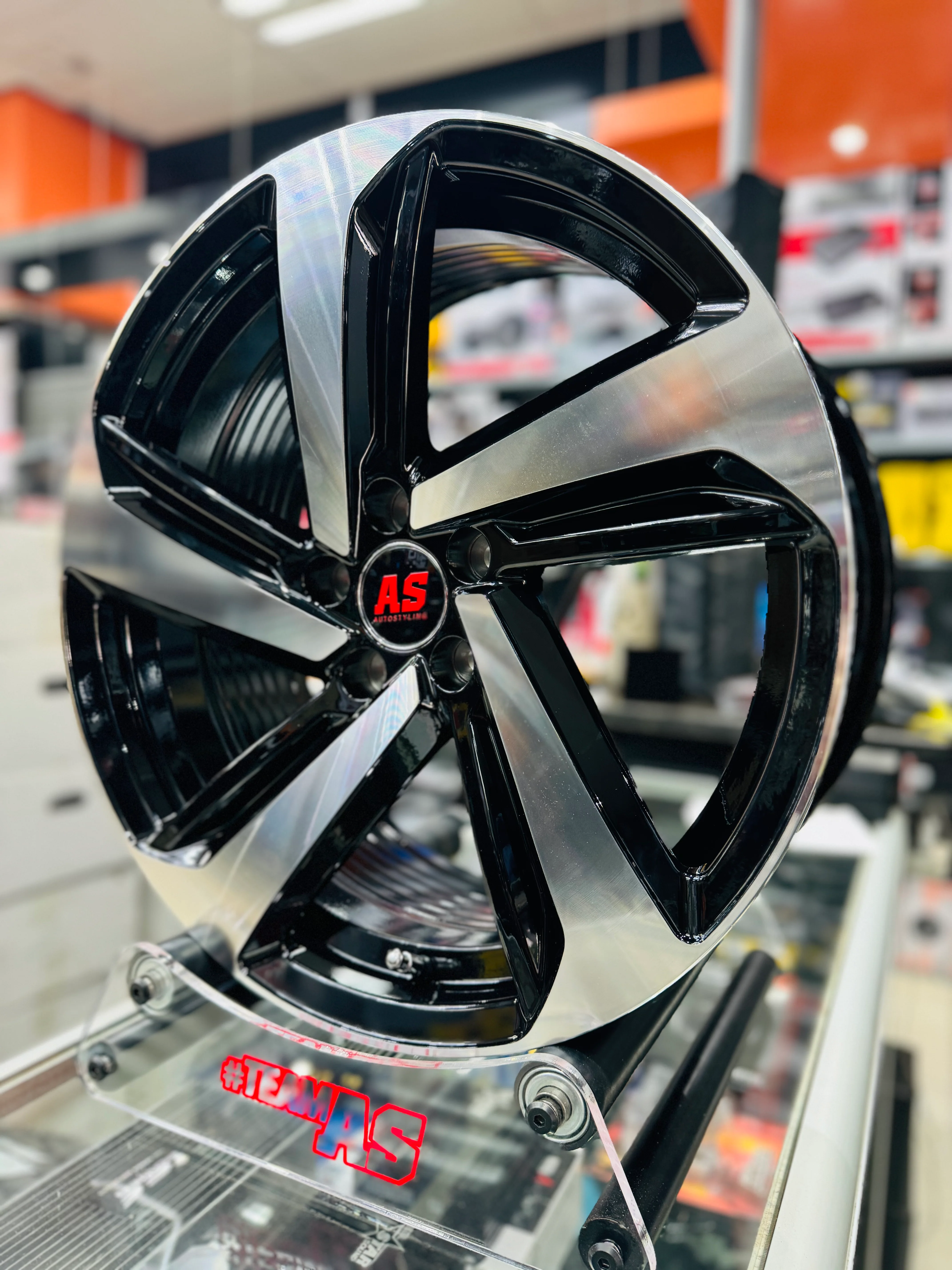 17” AS- GTI 5/100 BLACK MACHINE FACE - Image 5
