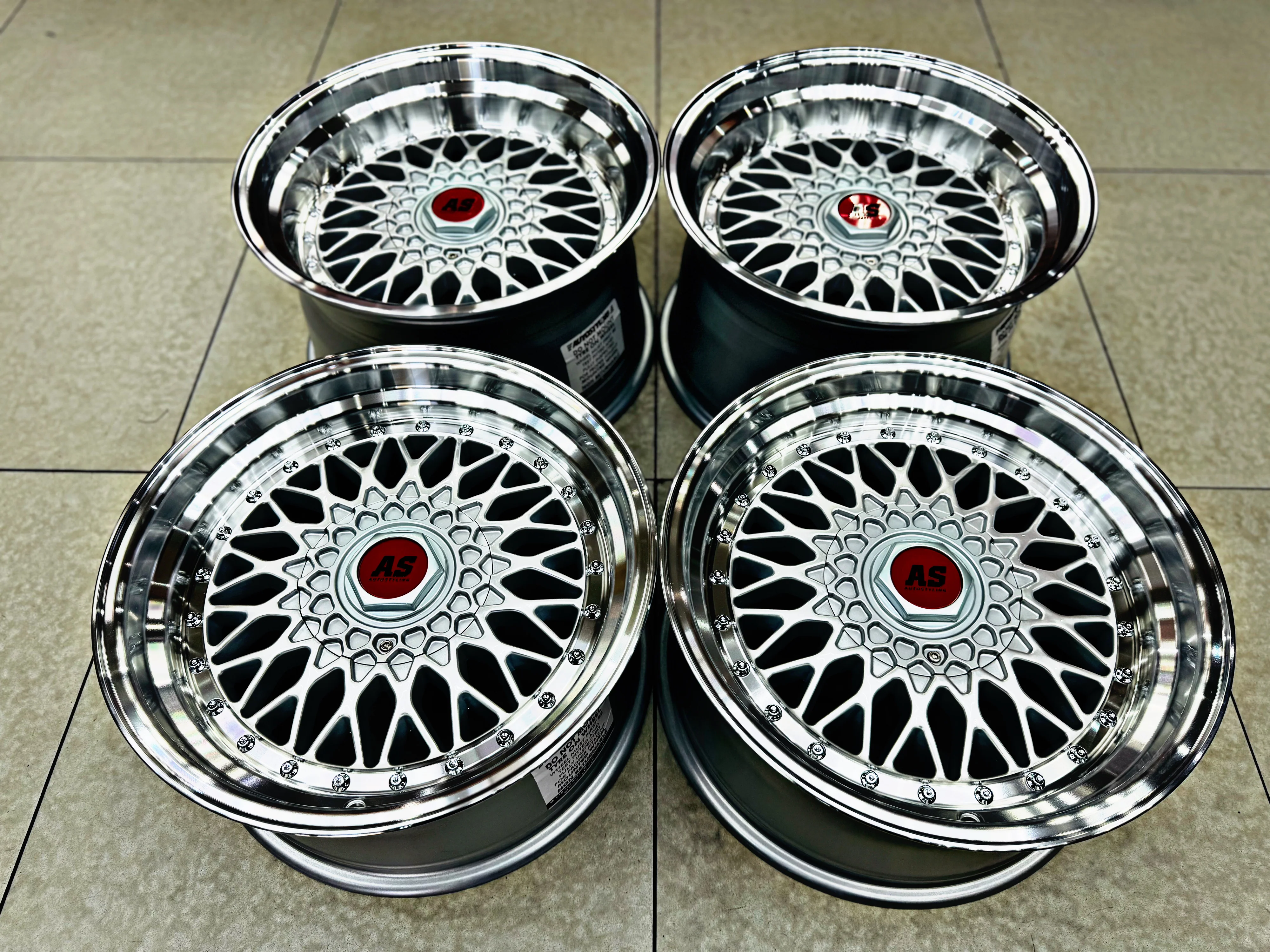 17” AS-MESH 8.5/10j 4/100 4/114 SILVER - Image 15