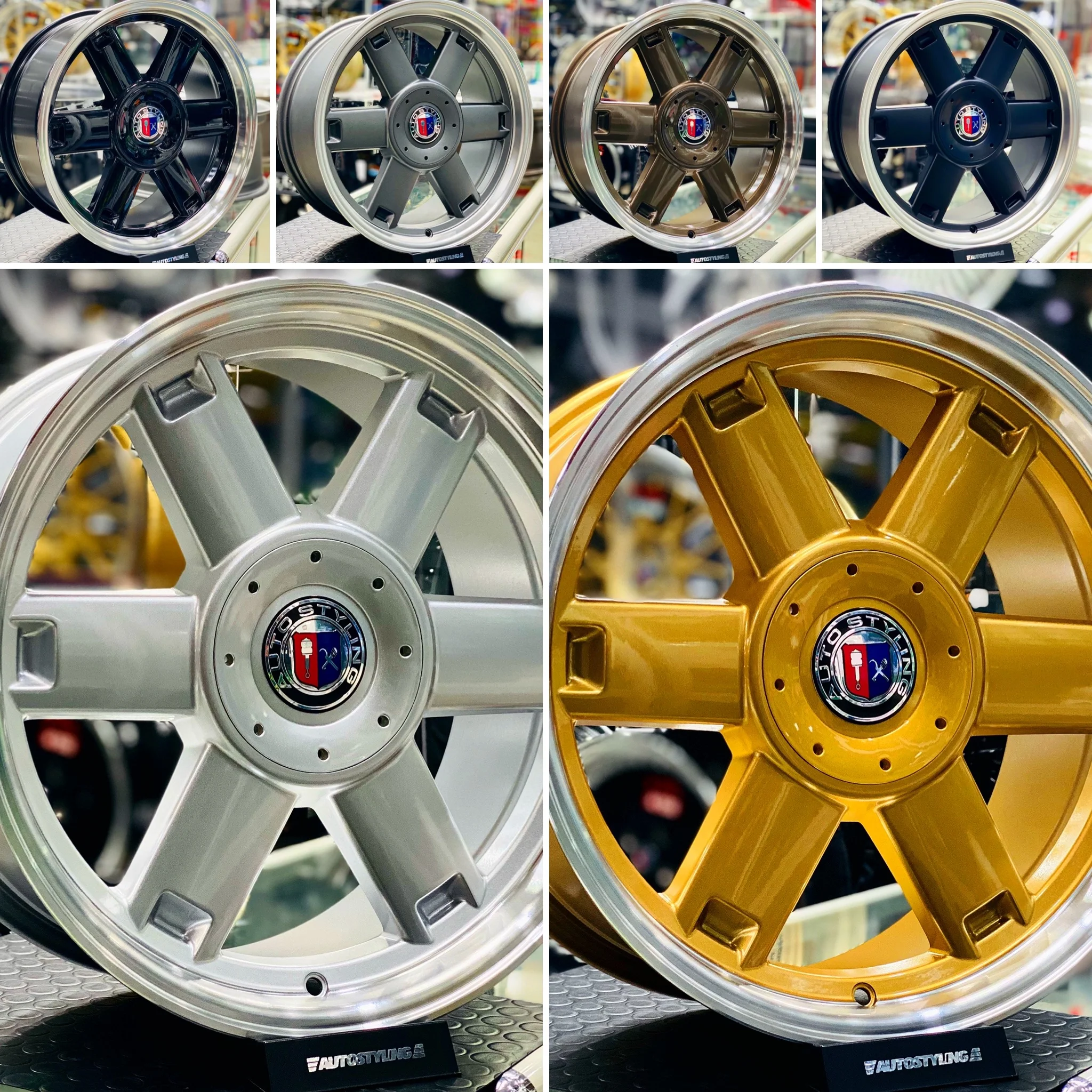 17” AS-VELOCITI RIMS with dish - Image 43