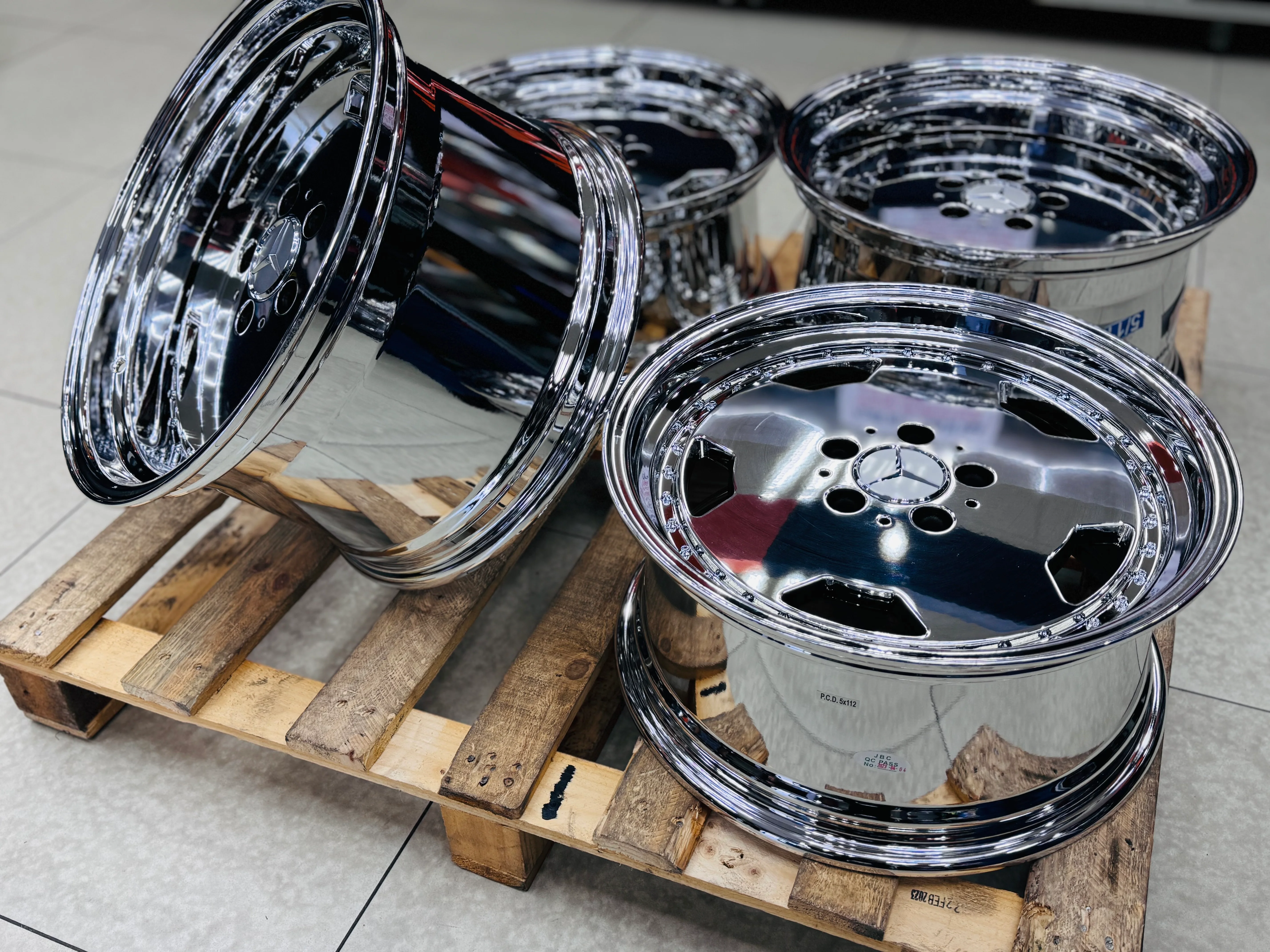 17” PERFORMA CHROME 5x112 - Image 7