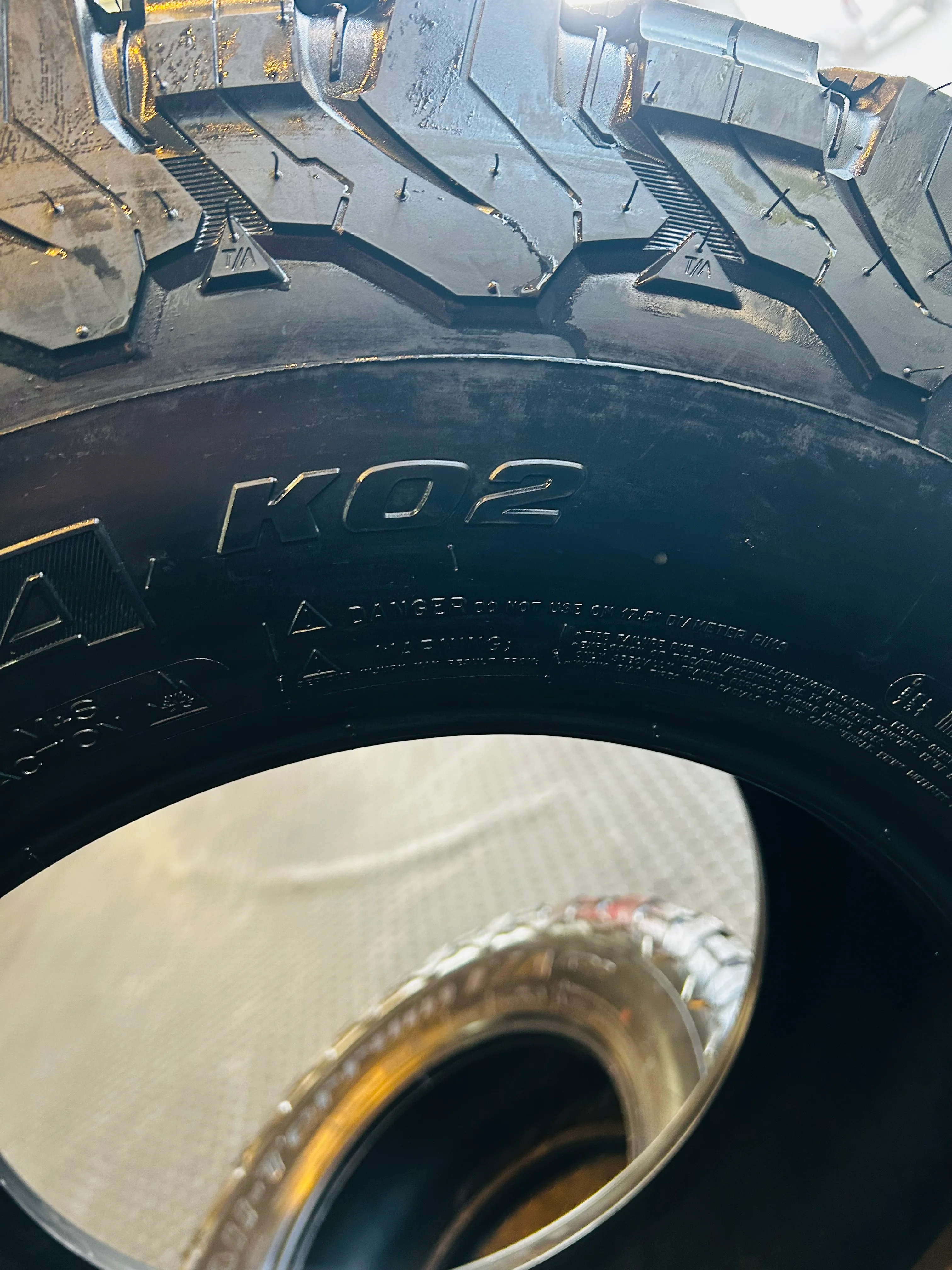 285/70/17  BF GOODRICH KO2 AT TYRES ( RAPTOR OEM TYRE) delivery mileage under 50km SOLD IN A SET OF 4 - Image 5