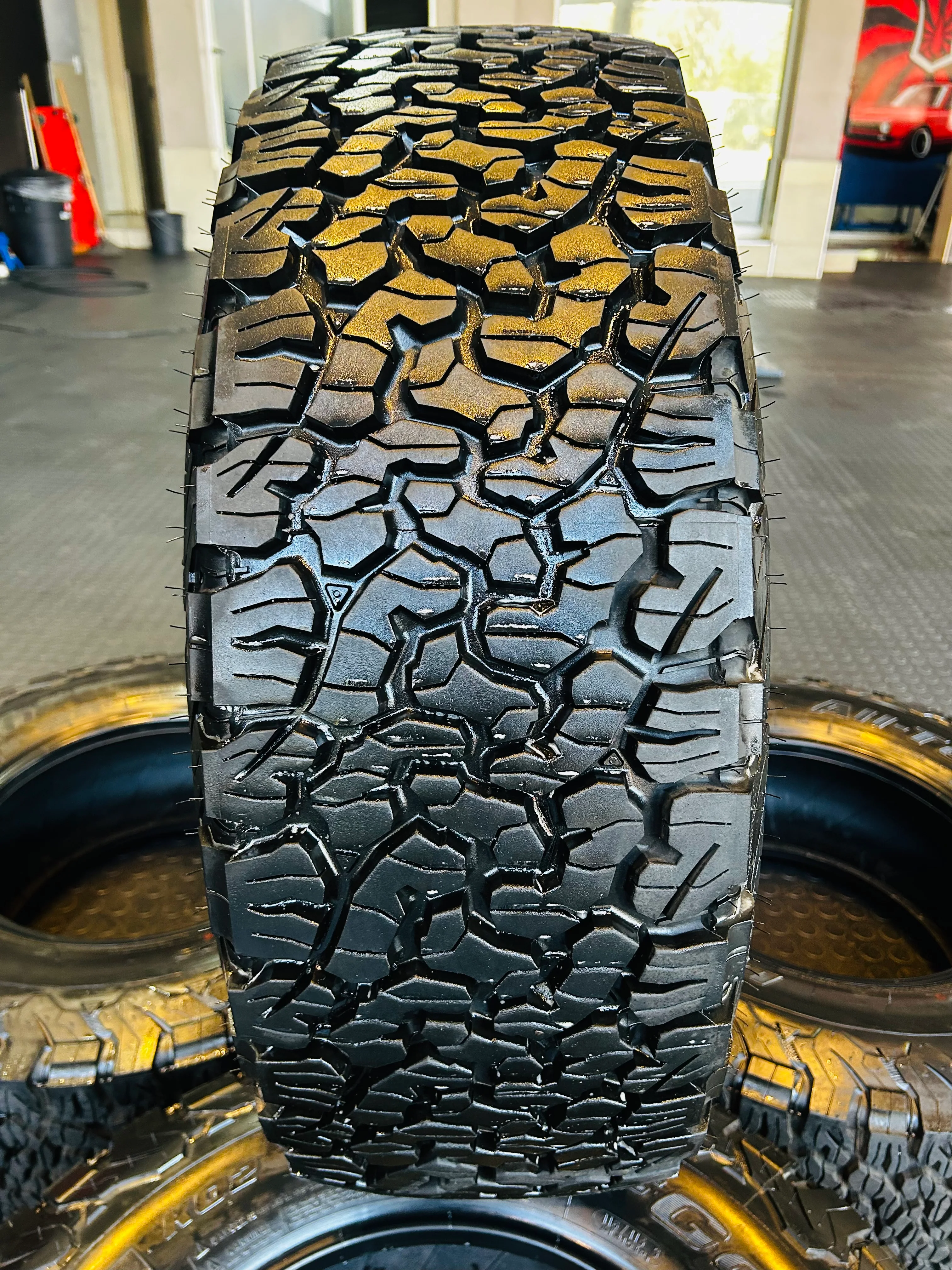 285/70/17  BF GOODRICH KO2 AT TYRES ( RAPTOR OEM TYRE) delivery mileage under 50km SOLD IN A SET OF 4 - Image 9